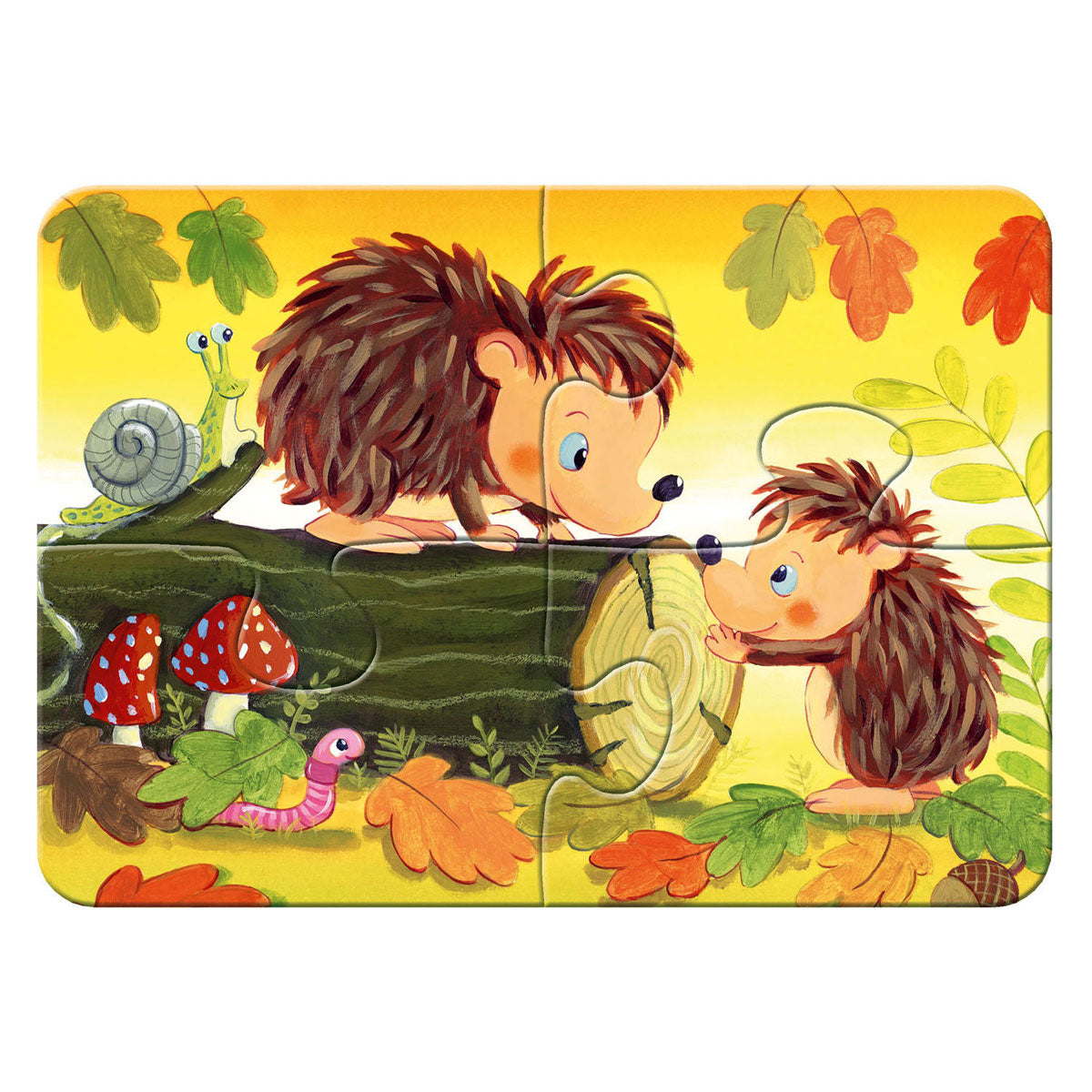 Ravensburger Puzzw Puzzle Small Animal Familles, 4in1