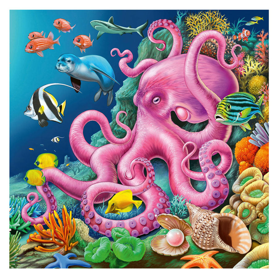 Ravensburger Puzzle Puzzle Enchanting Underwater World, 3x49st.