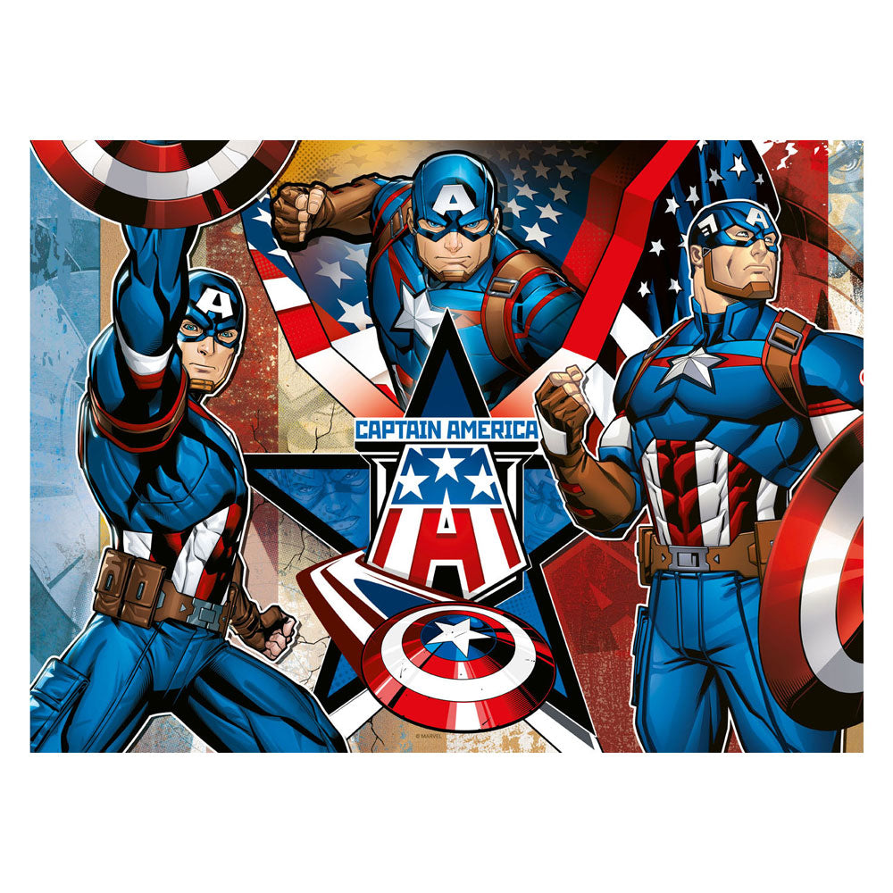 Ravensburger Jigsaw Puzzle XXL Captain America, 100e.