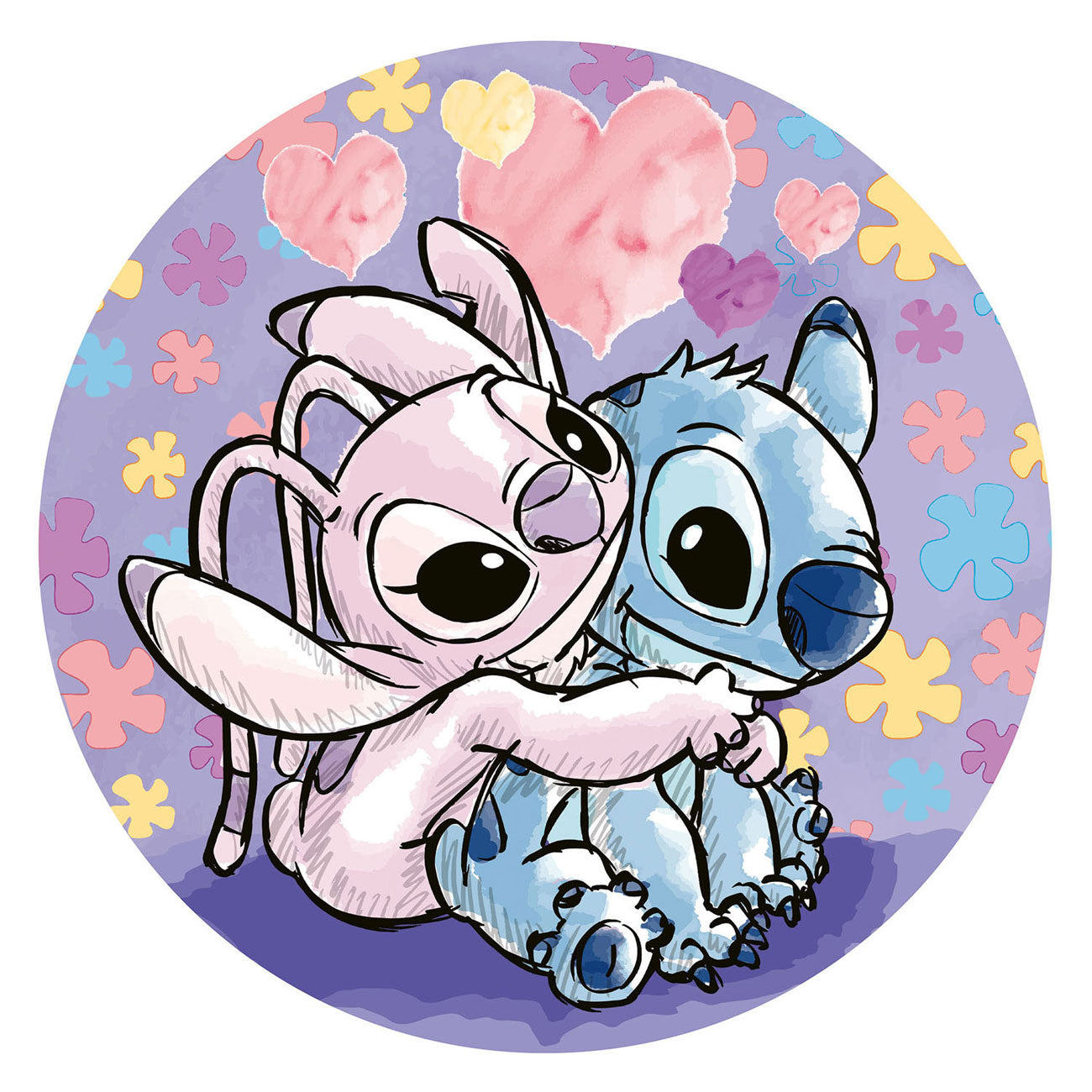 Ravensburger Puzzle Puzzle autour de Stitch, 500e.