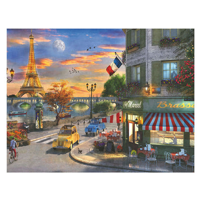Ravensburger Jigsaw Puzzle Soirée romantique à Paris, 2000.