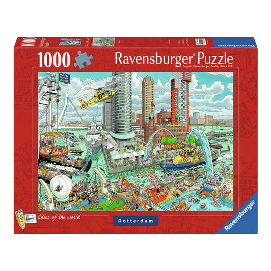 Ravensburger Puzzle Puzzle Fleroux Rotterdam, 1000st.