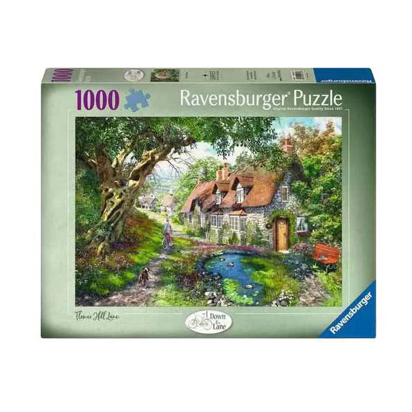 Ravensburger Puzzle Puzzle Flower Hill Hill Lane, 1000st.