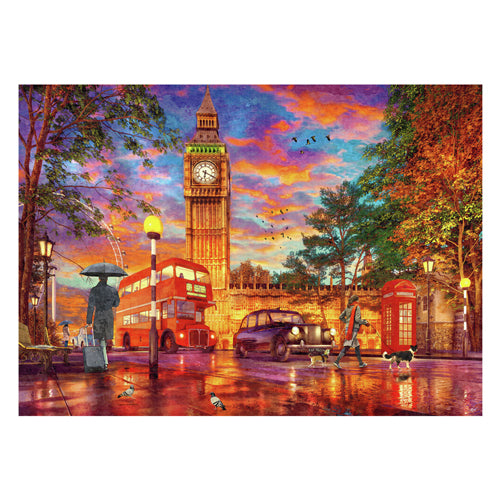 Ravensburger Jigsaw Puzzle Sunset sur le Parlement Square, Londres, 1000st.
