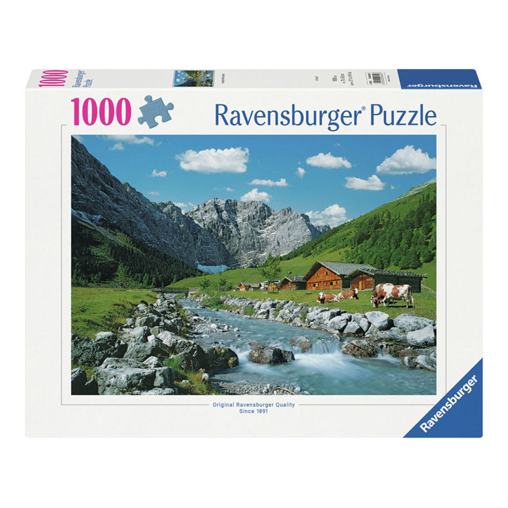 Ravensburger Puzzle Jigsaw Puzzle Karwendel Mountains en Autriche, 1000st.