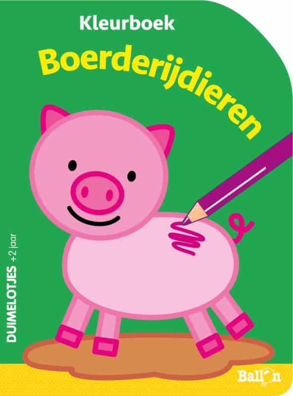 Thumbelots Farm Animals Coloring Livre