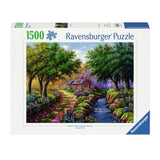 Ravensburger Jigsaw Puzzle Cottage à la rivière, 1500e. - afbeelding 1