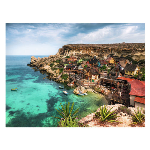 Ravensburger Puzzle Puzzle Popeye Village Malte, 1500e.