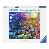 Ravensburger Jigsaw Puzzle Farbenfrohe Cinque Terre, 2000e. - afbeelding 1
