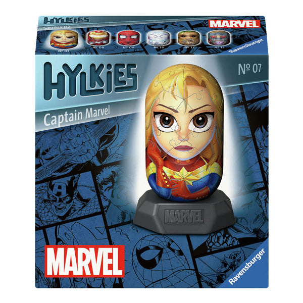Ravensburger 3d Puzzle Hylkies Captain Marvel, 54e.