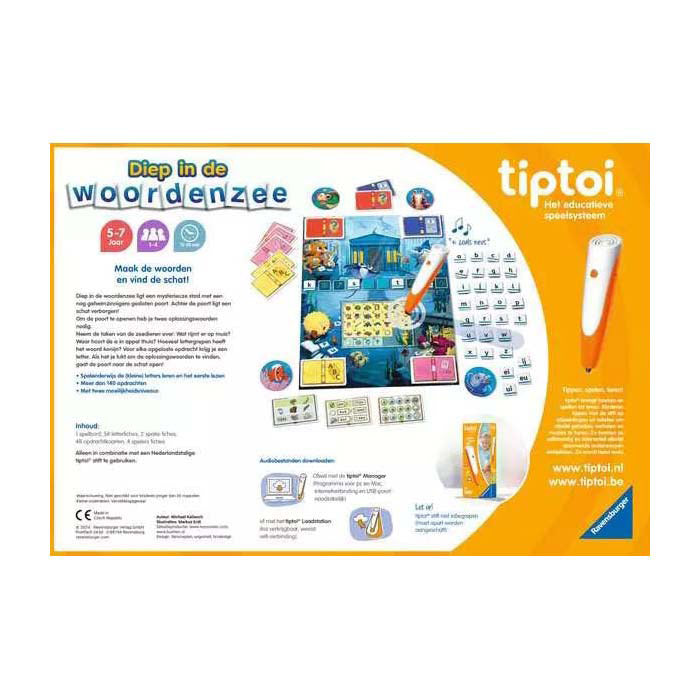 Ravensburger Tiptoi au plus profond du professionnel