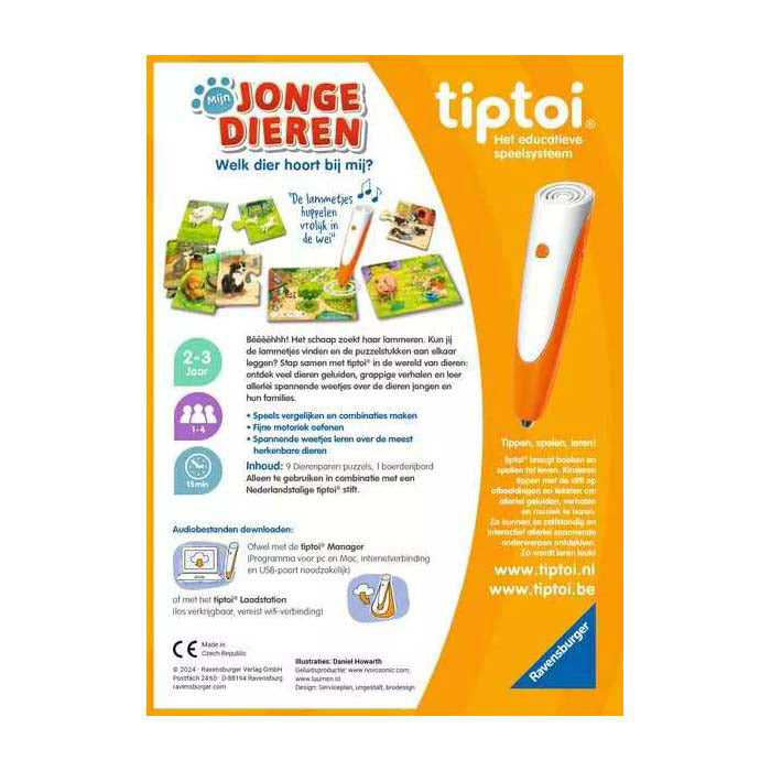 Ravensburger Tiptoi mes jeunes animaux