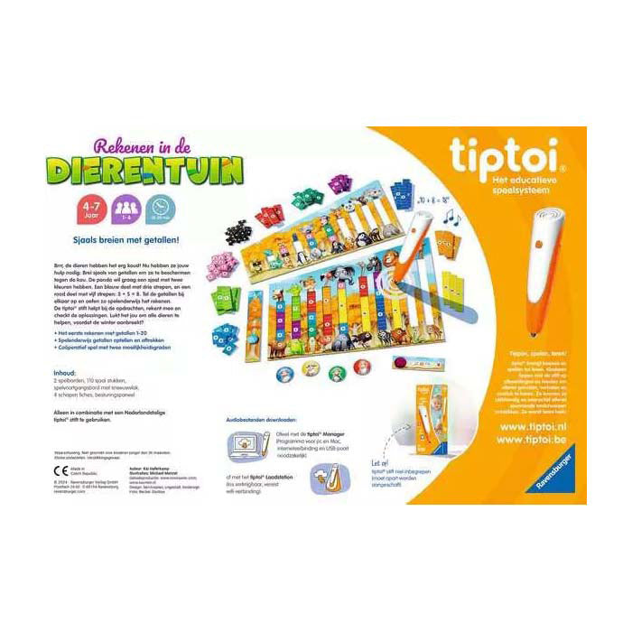 Ravensburger Tiptoi comptant dans le zoo