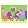 Ravensburger Puzzle à la maison à la maison à Peppa Pig, 2x12 PCS.
