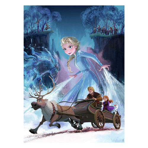 Ravensburger Jigsaw Puzzle xxl Frozen 2 La mystérieuse forêt, 200st.