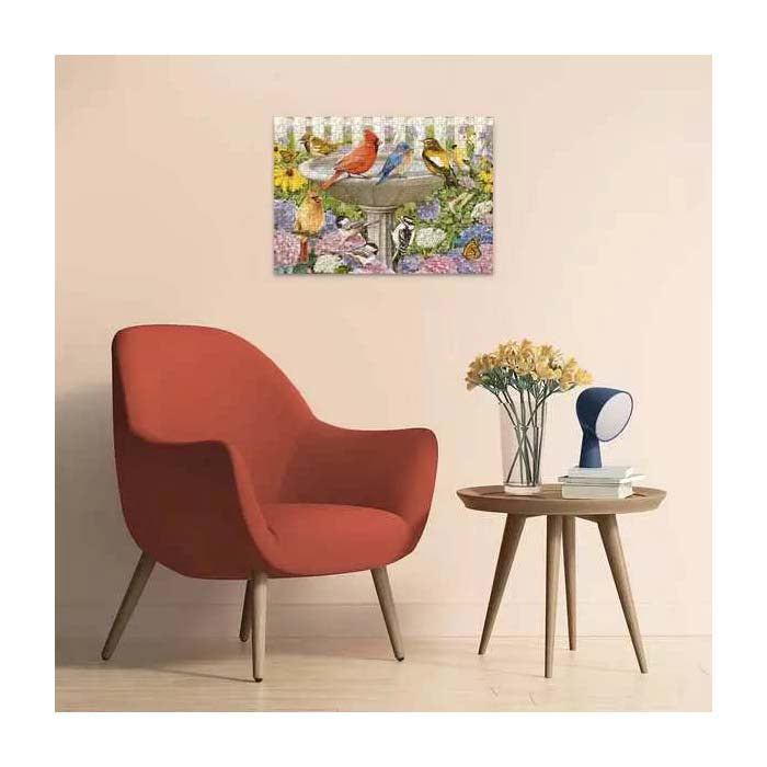 Ravensburger Puzzle au puzzle au bain d'oiseaux, 500e.