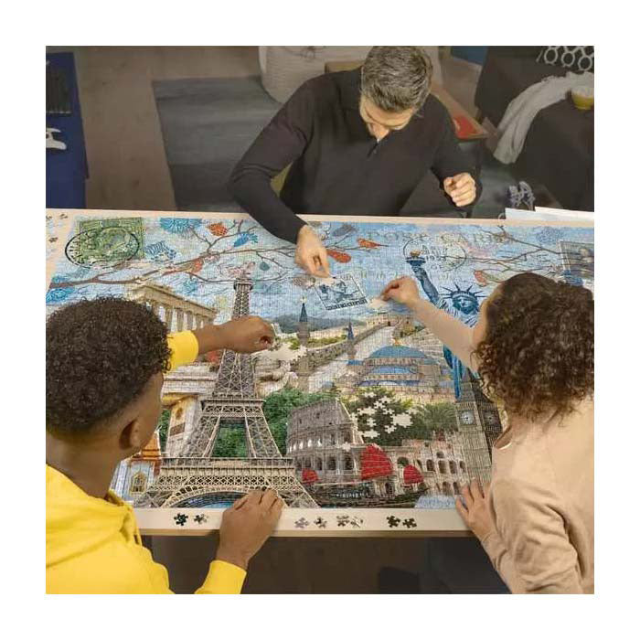 Ravensburger joue Puzzle City Collage, 5000st.
