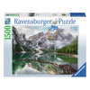 Ravensburger Jigsaw Puzzle Landsages italiens Lake Braies, 1500e.