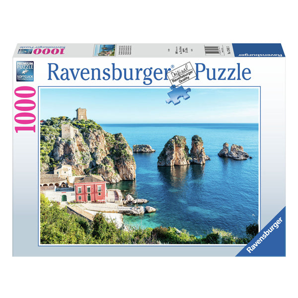 Ravensburger Puzzle Puzzle paysages italiens Sicily 2, 1000st.