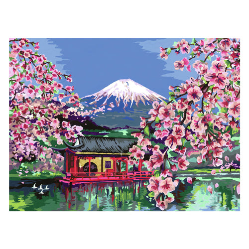 Ravensburger Creart peinture sur la chanson en fleur de cerisier japonaise