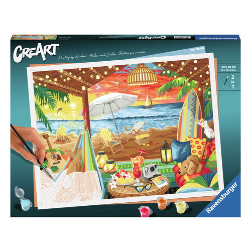 Ravensburger Creart Painting sur Song Cozy Cabana