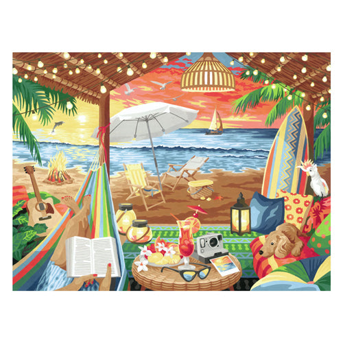 Ravensburger Creart Painting sur Song Cozy Cabana