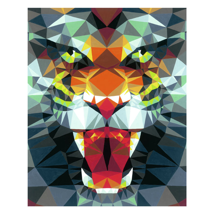 Ravensburger Creart peinture au numéro Polygon Tiger
