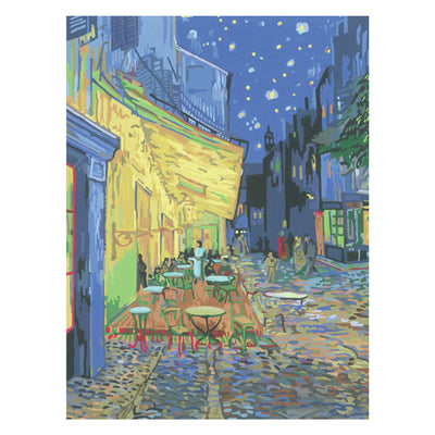 Ravensburger Creart peinture au numéro Cafe Terrace Van Gogh