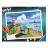 Ravensburger Creart peinture en chant en chanson sur la mer Baltique