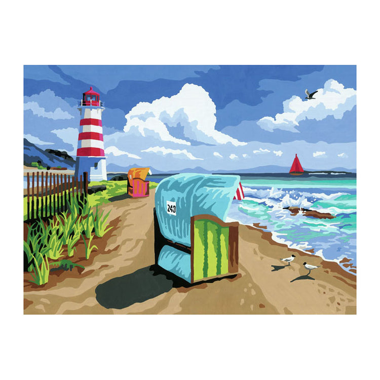 Ravensburger Creart peinture en chant en chanson sur la mer Baltique
