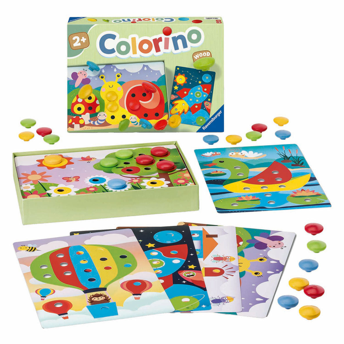 Ravensburger mon jeu d'enfant colorino en bois