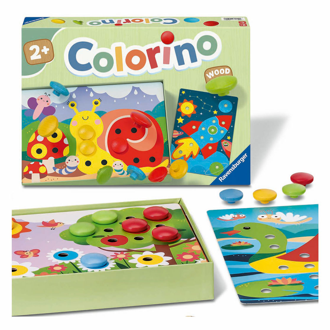 Ravensburger mon jeu d'enfant colorino en bois