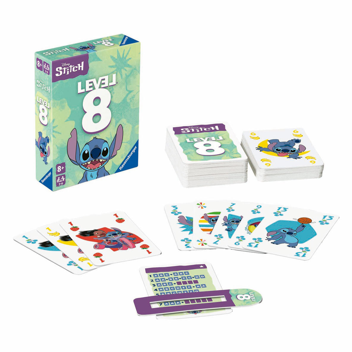 Jeu de cartes à points Ravensburger niveau 8