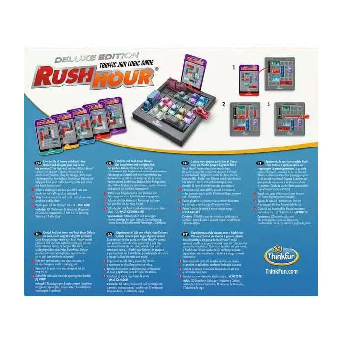 Ravensburger Rush Hour Deluxe 2025 Game de réflexion