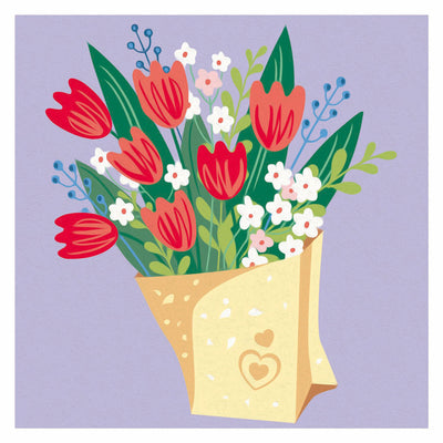 Ravensburger Creart Painting by Number - Tulpen Bouquet