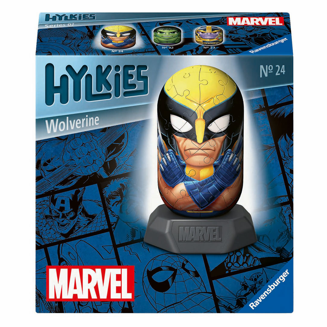 Ravensburger 3d Puzzle Hylkies Marvel Wolverine, 54e.