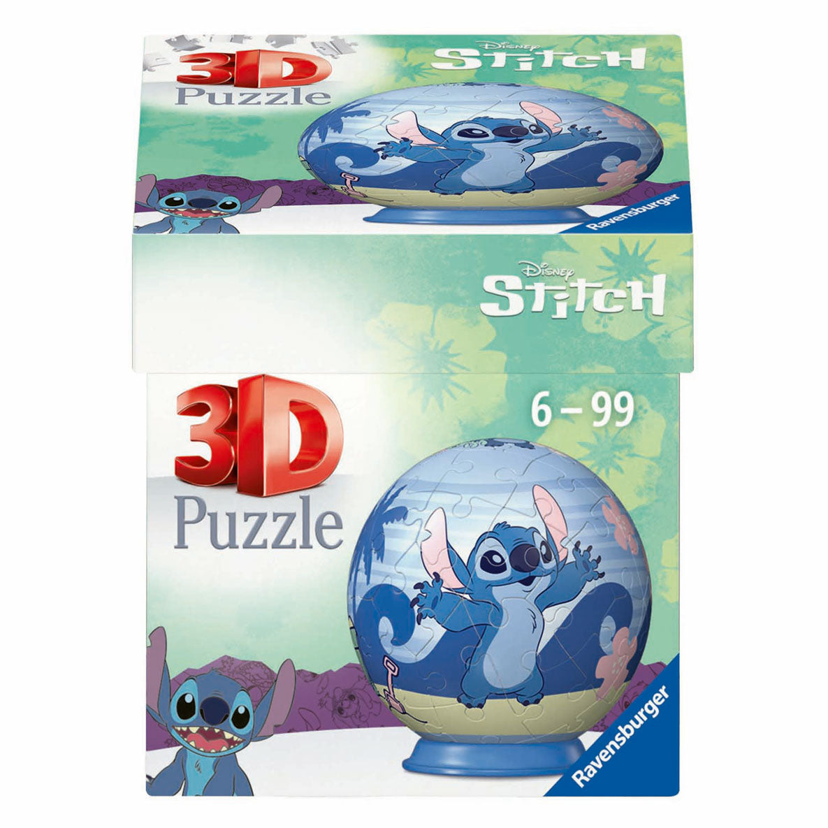 Ravensburger 3d Puzzle Ball Stitch, 54st.