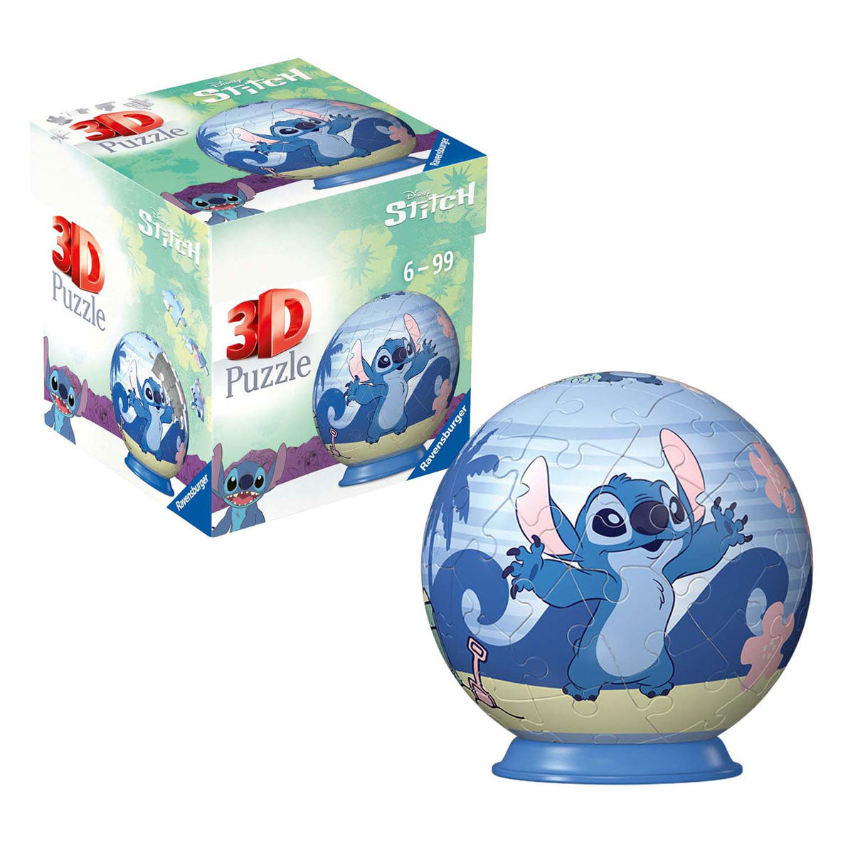 Ravensburger 3d Puzzle Ball Stitch, 54st.