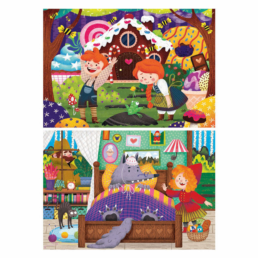 Ravensburger Jigsawaway Fairy Tales, 2x12st.