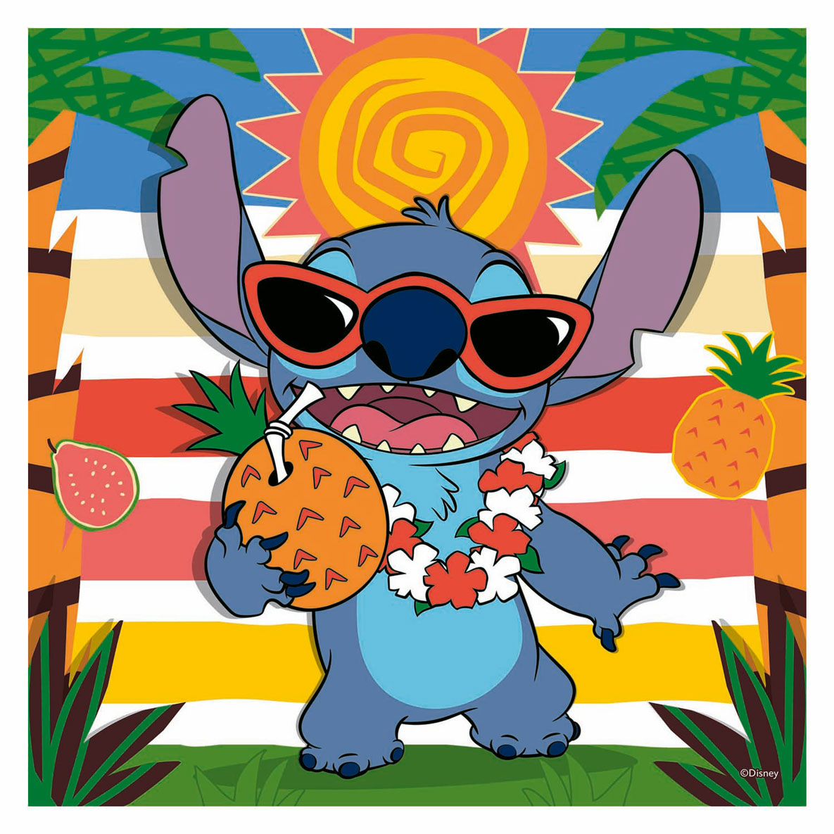 Ravensburger Jigsaw Puzzle Disney Stitch, 3x49st.