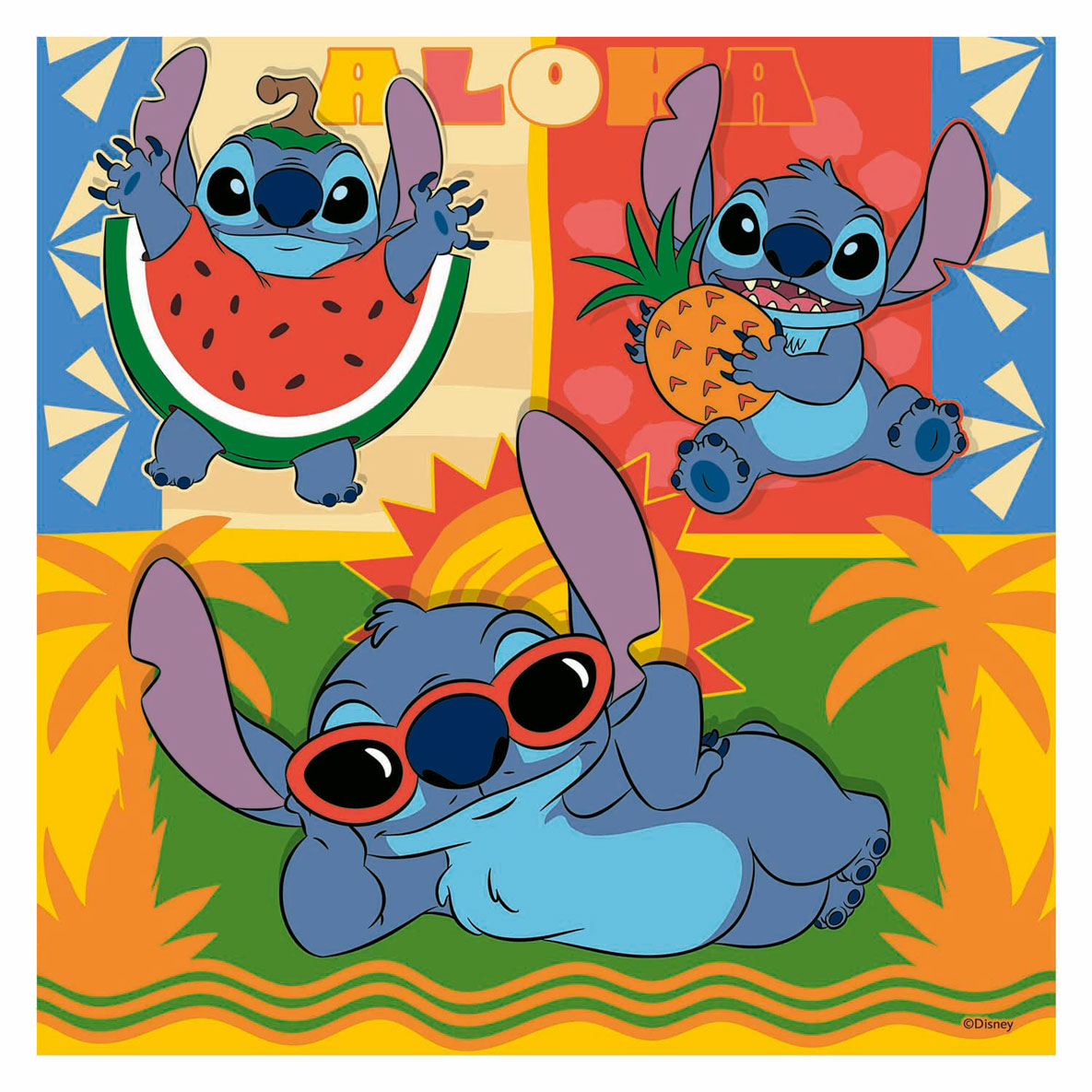 Ravensburger Jigsaw Puzzle Disney Stitch, 3x49st.