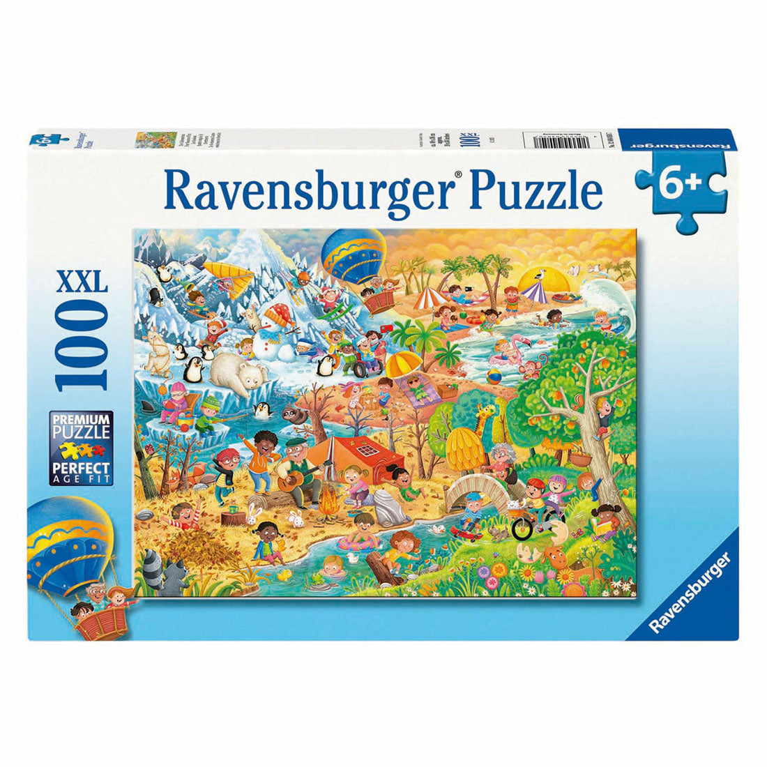 Puzzle de Jigsaw Ravensburger XXL Four Seasons, 100e.