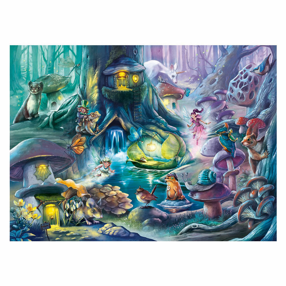 Ravensburger Puzzle de puzzle xxl Forest enchanteur, 150e.