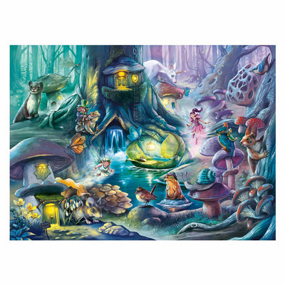 Ravensburger Puzzle de puzzle xxl Forest enchanteur, 150e.