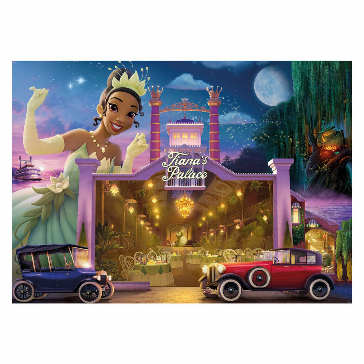 Ravensburger Puzzle Puzzle Disney Castles Tiana, 1000st.