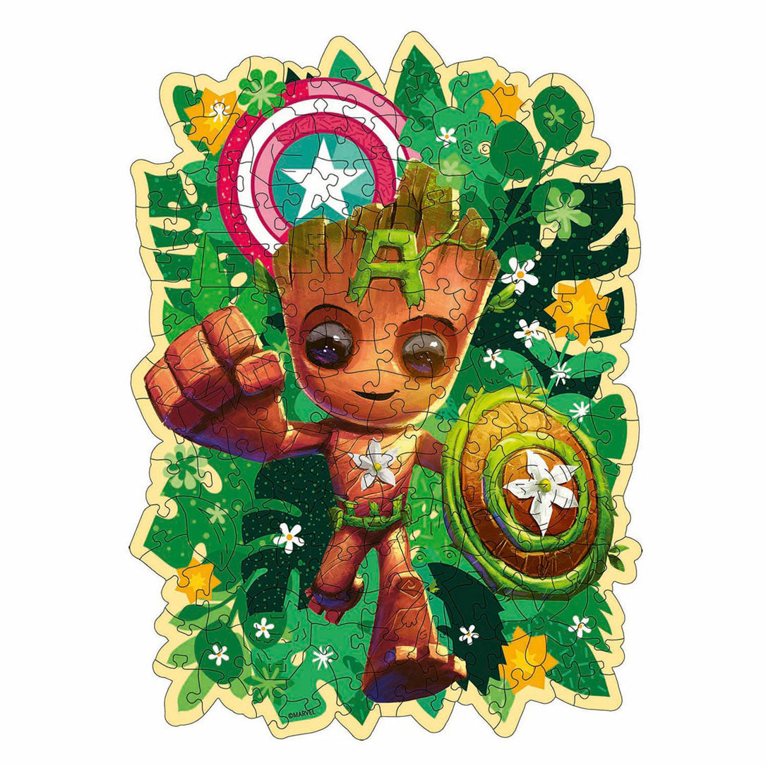 RAVENSBURGER PUBLITE DE JIGSAW WOODSE Marvel Groot, 150e.
