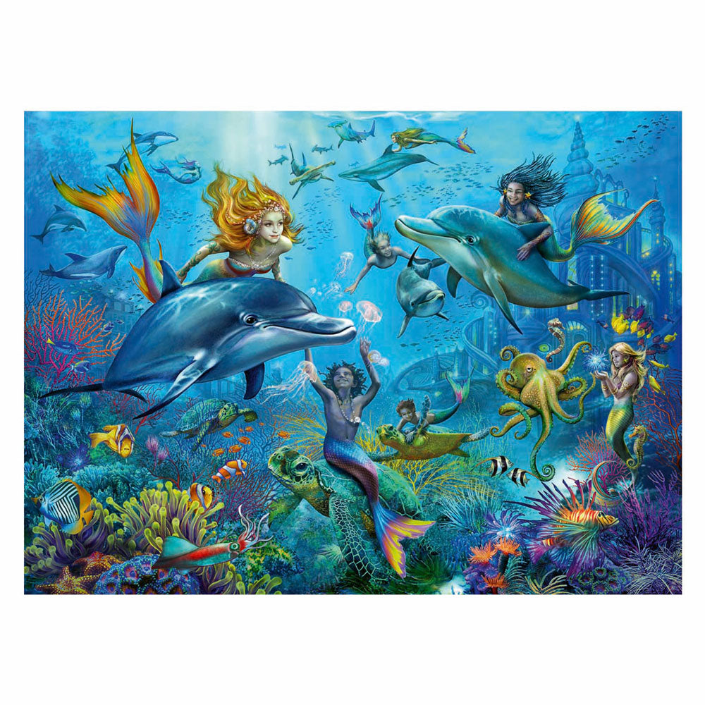 Ravensburger Puzzle du puzzle xxl sirène, 100e.