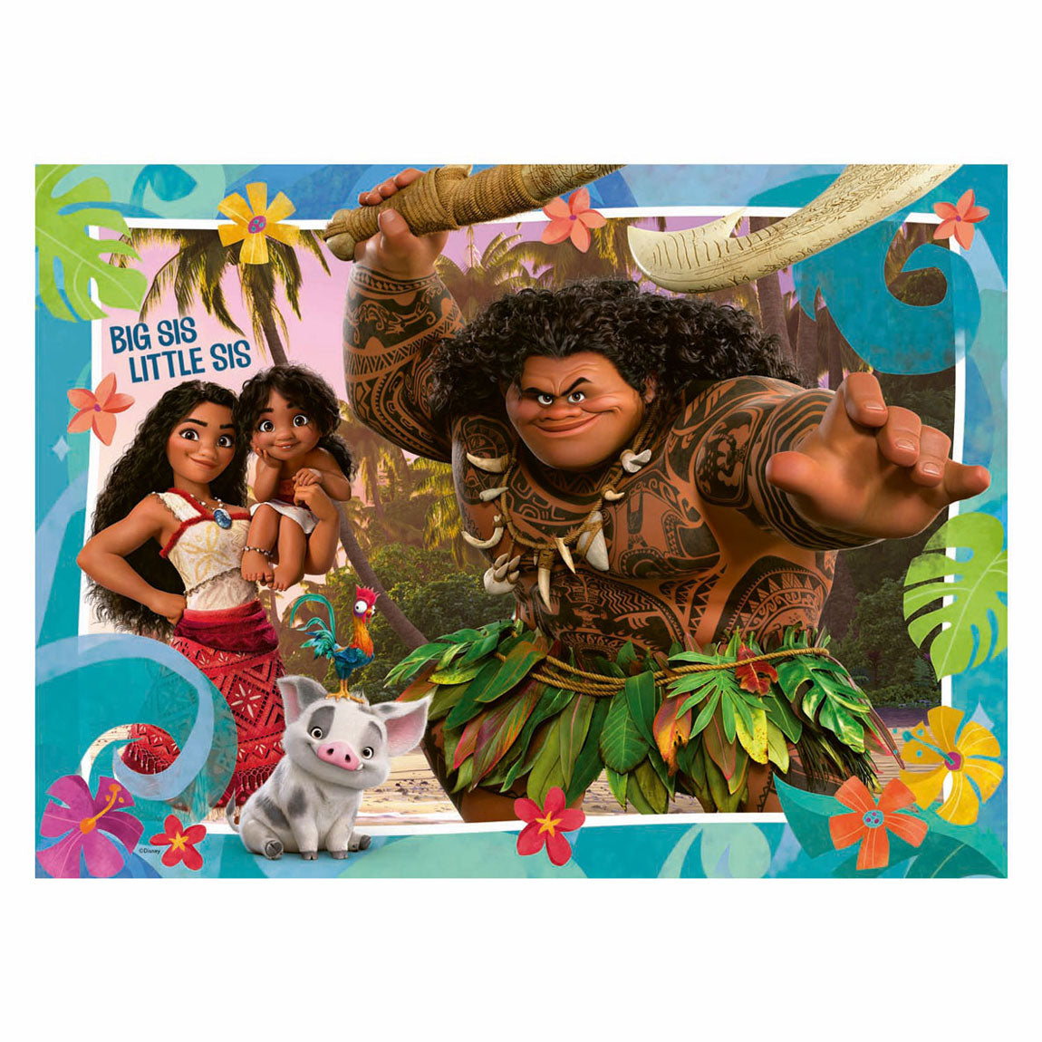 Ravensburger Jigsaw Puzzle XXL Disney Vaiana 2, 100e.