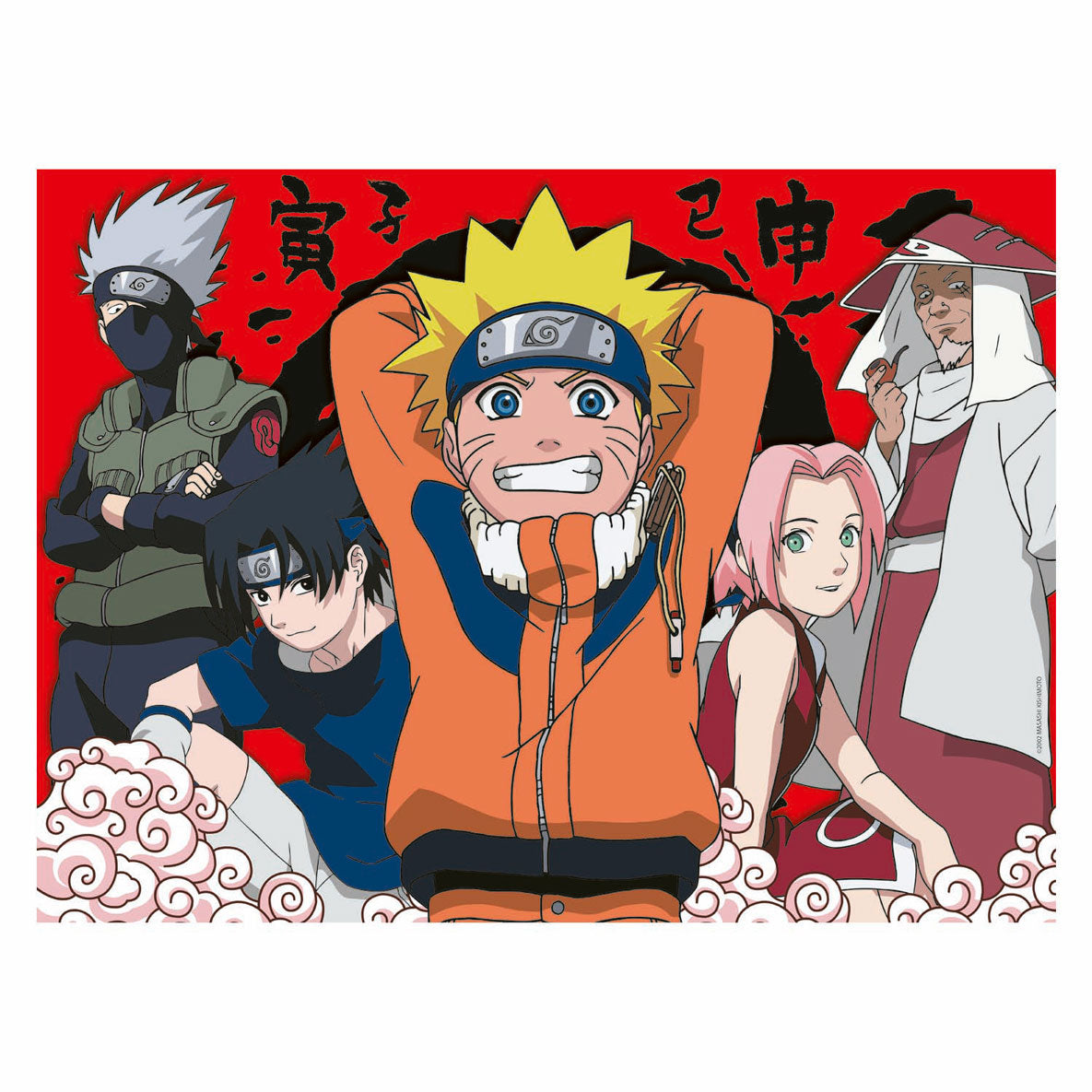 Ravensburger Jigsaw Puzz les aventures de Naruto, 300e.