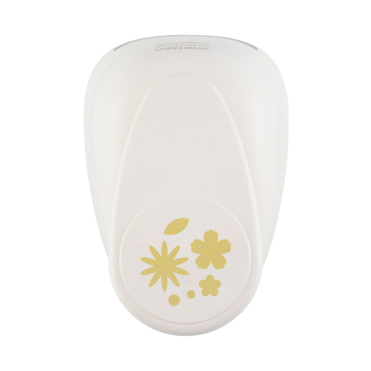 Vaessen creative • figurine punch fleur set jumbo+ ø6cm